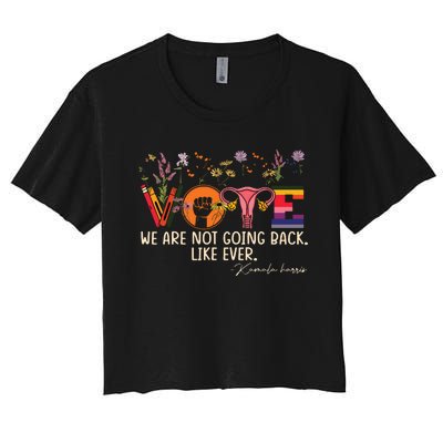 Feminist Vote Women's Crop Top Tee