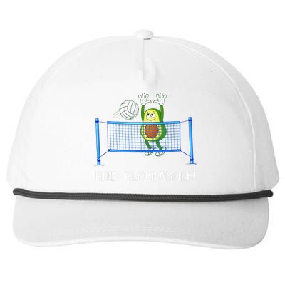 Funny Volleyball For  Setter Libero Play Volleyball Snapback Five-Panel Rope Hat