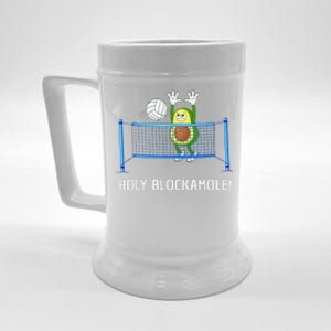 Funny Volleyball For  Setter Libero Play Volleyball Beer Stein