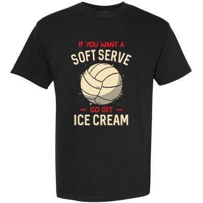 Funny Volleyball Garment-Dyed Heavyweight T-Shirt