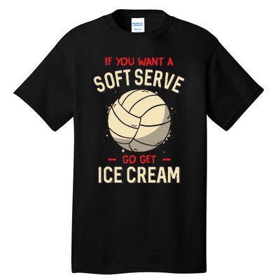 Funny Volleyball Tall T-Shirt