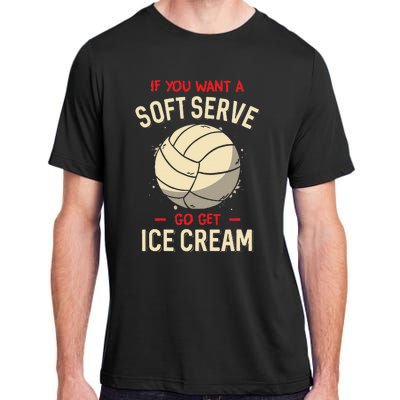 Funny Volleyball Adult ChromaSoft Performance T-Shirt