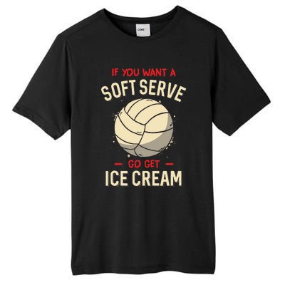 Funny Volleyball Tall Fusion ChromaSoft Performance T-Shirt