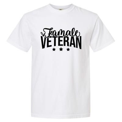 Female Veteran Garment-Dyed Heavyweight T-Shirt