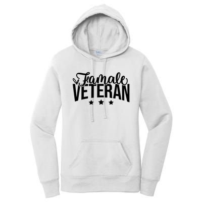 Female Veteran Women's Pullover Hoodie