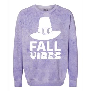 Fall Vibes Colorblast Crewneck Sweatshirt