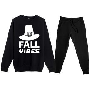 Fall Vibes Premium Crewneck Sweatsuit Set