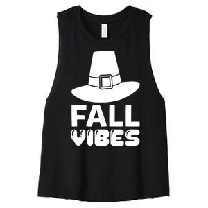 Fall Vibes Women's Racerback Cropped Tank