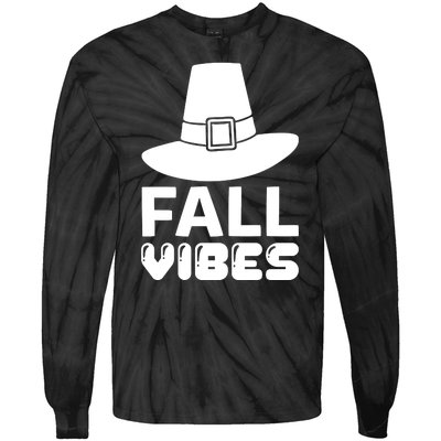 Fall Vibes Tie-Dye Long Sleeve Shirt