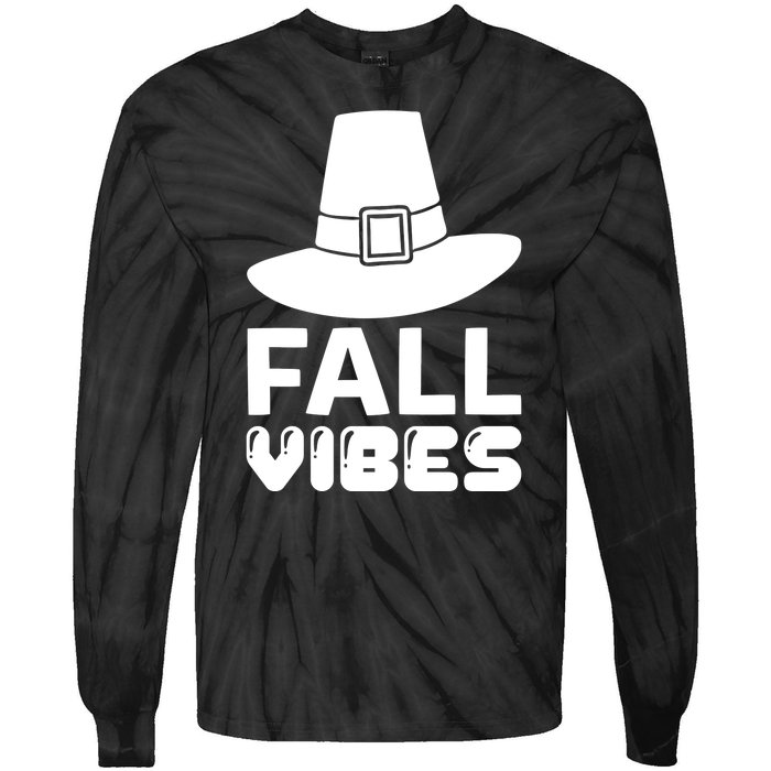 Fall Vibes Tie-Dye Long Sleeve Shirt