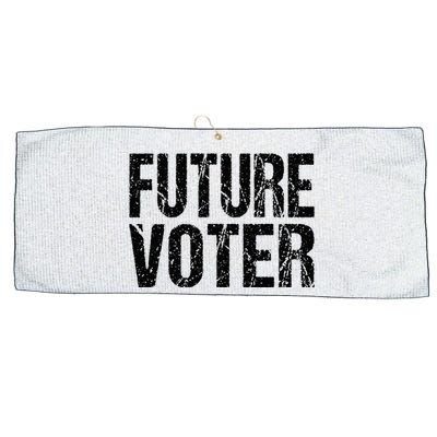 Future Voter Large Microfiber Waffle Golf Towel