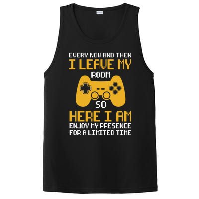 Funny Video Games Every Now And Then I Leave My Room Gaming PosiCharge Competitor Tank