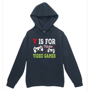 Funny Video Games Lover Valentine Day Fors Gamer Urban Pullover Hoodie