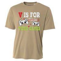 Funny Video Games Lover Valentine Day Fors Gamer Cooling Performance Crew T-Shirt