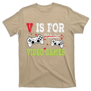 Funny Video Games Lover Valentine Day Fors Gamer T-Shirt