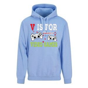 Funny Video Games Lover Valentine Day Fors Gamer Unisex Surf Hoodie