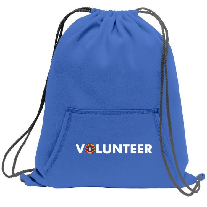 Firefighter Volunteer Gift Firefighter´s Day Gift Sweatshirt Cinch Pack Bag