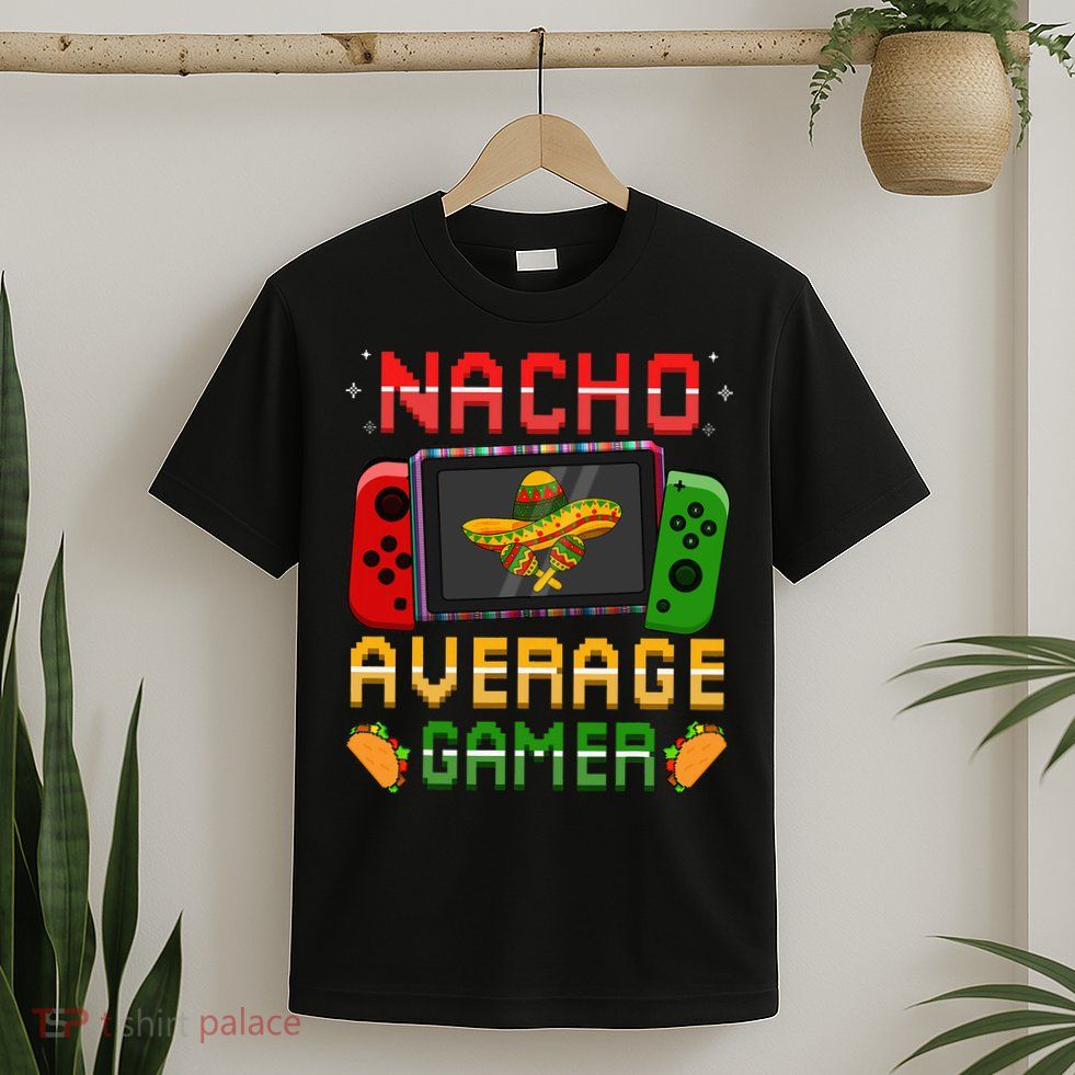 Funny Video Gamer Cinco De Mayo Let's Fiesta Party T-Shirt