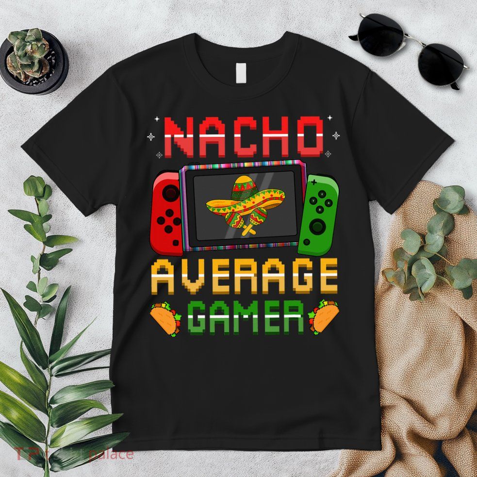Funny Video Gamer Cinco De Mayo Let's Fiesta Party Premium T-Shirt