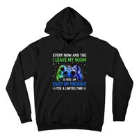 Funny Video Games Every Now And Then I Leave My Room Hoodie