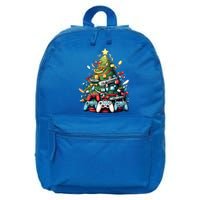 Funny Video Game Gaming Controller Christmas Tree Pajama Gift 16 in Basic Backpack