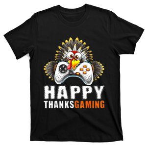 Funny Video Game Console Turkey Thanksgiving Gamers Gaming T-Shirt