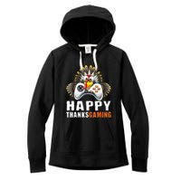 Funny Video Game Console Turkey Thanksgiving Gamers Gaming Women's Fleece Hoodie