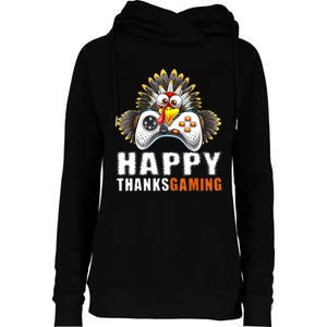 Funny Video Game Console Turkey Thanksgiving Gamers Gaming Womens Funnel Neck Pullover Hood