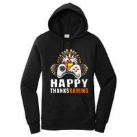 Funny Video Game Console Turkey Thanksgiving Gamers Gaming Women's Pullover Hoodie