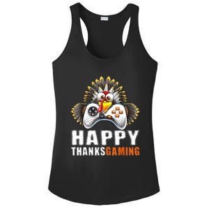 Funny Video Game Console Turkey Thanksgiving Gamers Gaming Ladies PosiCharge Competitor Racerback Tank