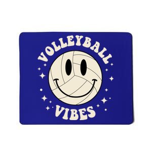 Funny Volleyball Gift Mom Volleyball Vibes Smile Face Meme Great Gift Mousepad