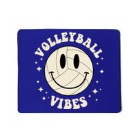 Funny Volleyball Gift Mom Volleyball Vibes Smile Face Meme Great Gift Mousepad