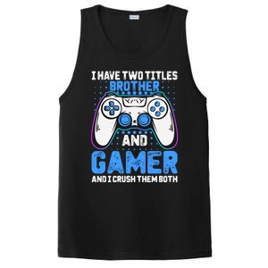 Funny Video Gamer Video Games Lover Geek Gaming Brother Gift PosiCharge Competitor Tank