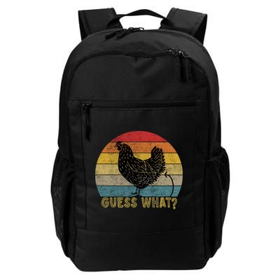 Funny Vintage Guess What? Chicken Butt! Farm Chicken Butt Gift Backpack
