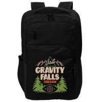 Funny Visit Gravity Falls Oregon Impact Tech Backpack