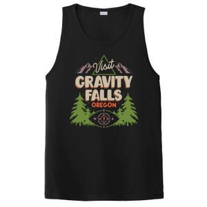 Funny Visit Gravity Falls Oregon PosiCharge Competitor Tank