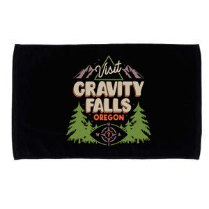 Funny Visit Gravity Falls Oregon Microfiber Hand Towel