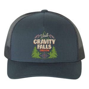 Funny Visit Gravity Falls Oregon Yupoong Adult 5-Panel Trucker Hat