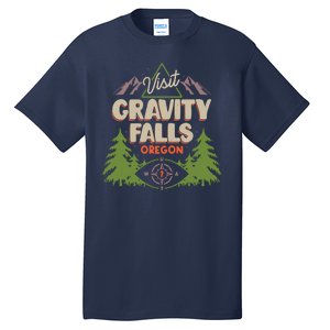 Funny Visit Gravity Falls Oregon Tall T-Shirt