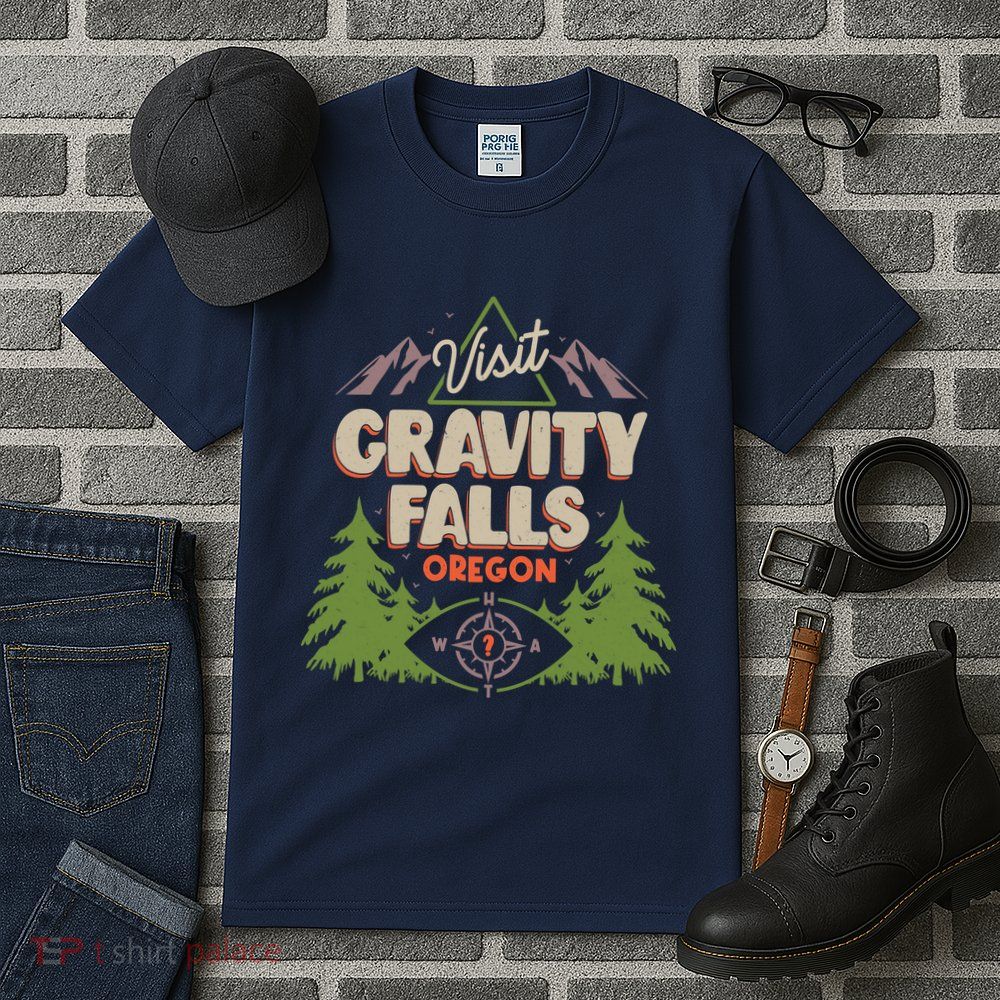 Funny Visit Gravity Falls Oregon Tall T-Shirt