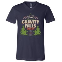 Funny Visit Gravity Falls Oregon V-Neck T-Shirt