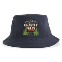 Funny Visit Gravity Falls Oregon Sustainable Bucket Hat