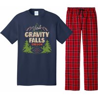 Funny Visit Gravity Falls Oregon Pajama Set