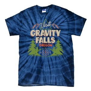 Funny Visit Gravity Falls Oregon Tie-Dye T-Shirt