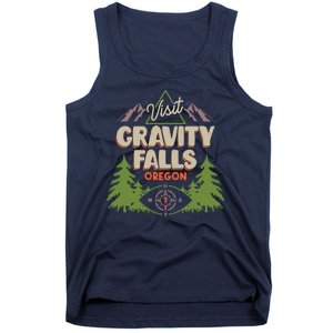 Funny Visit Gravity Falls Oregon Tank Top