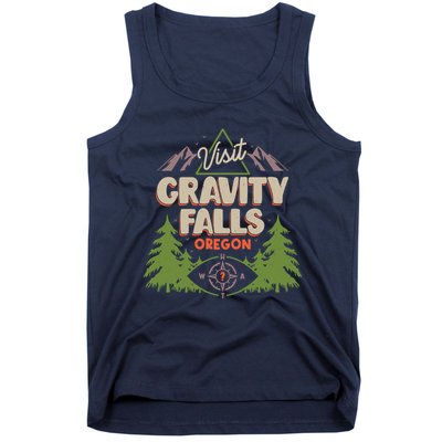 Funny Visit Gravity Falls Oregon Tank Top