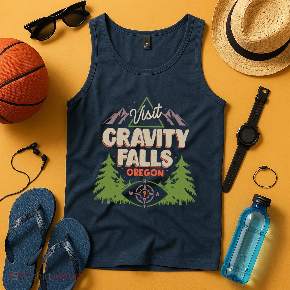 Funny Visit Gravity Falls Oregon Tank Top