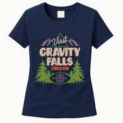 Funny Visit Gravity Falls Oregon Womens T-Shirt
