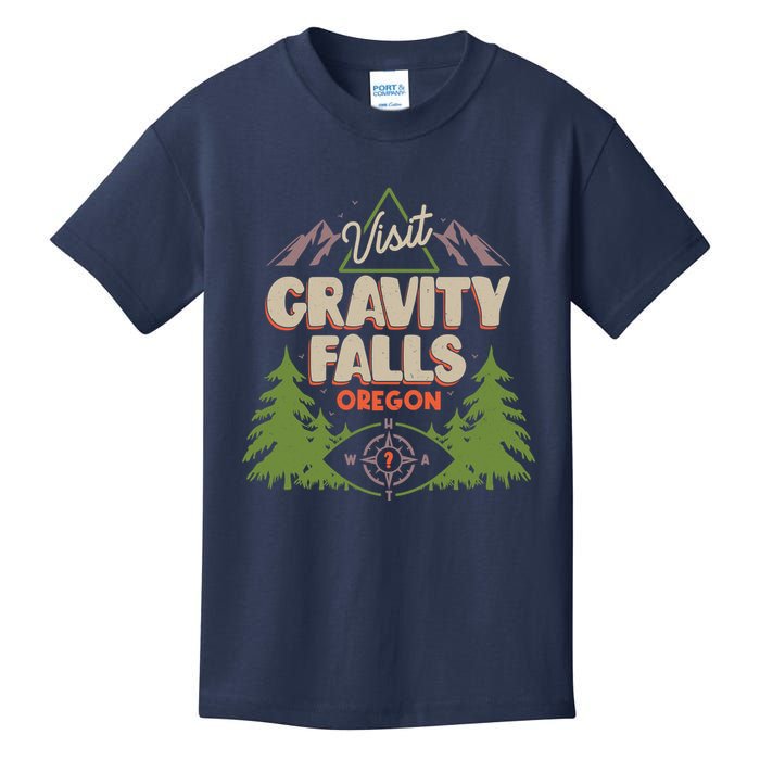 Funny Visit Gravity Falls Oregon Kids T-Shirt