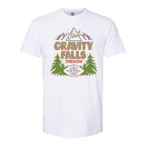 Funny Visit Gravity Falls Oregon Softstyle CVC T-Shirt